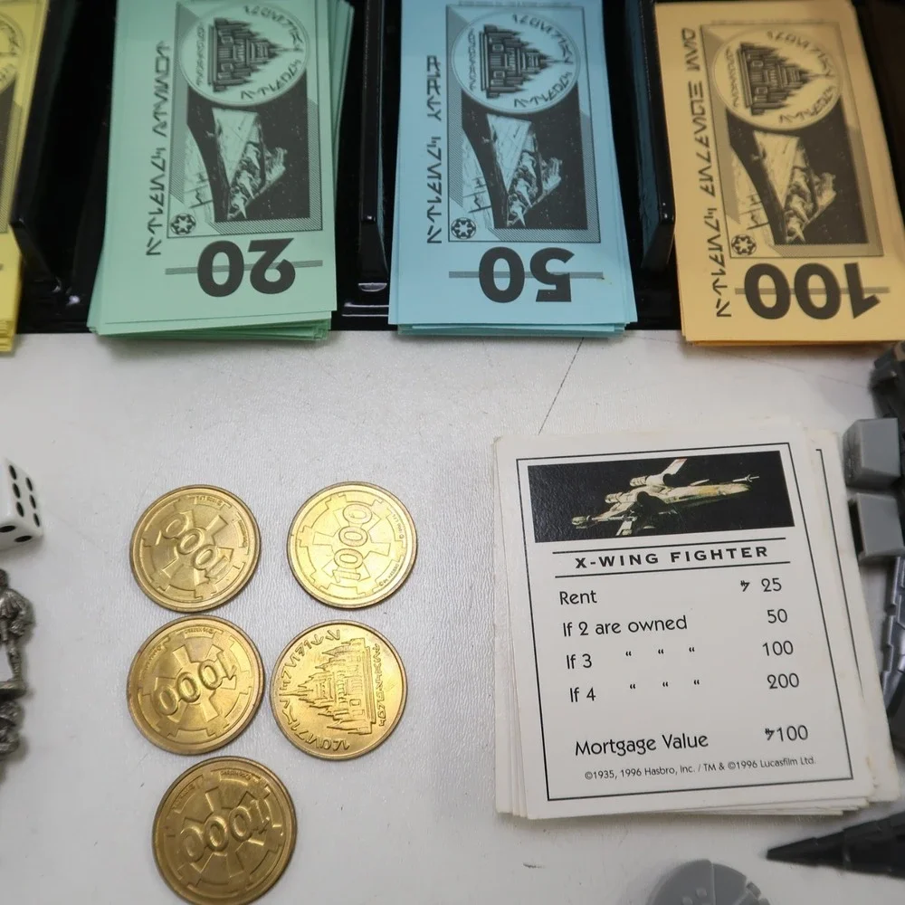 1996 Star Wars Monopoly Limited Collector's Edition